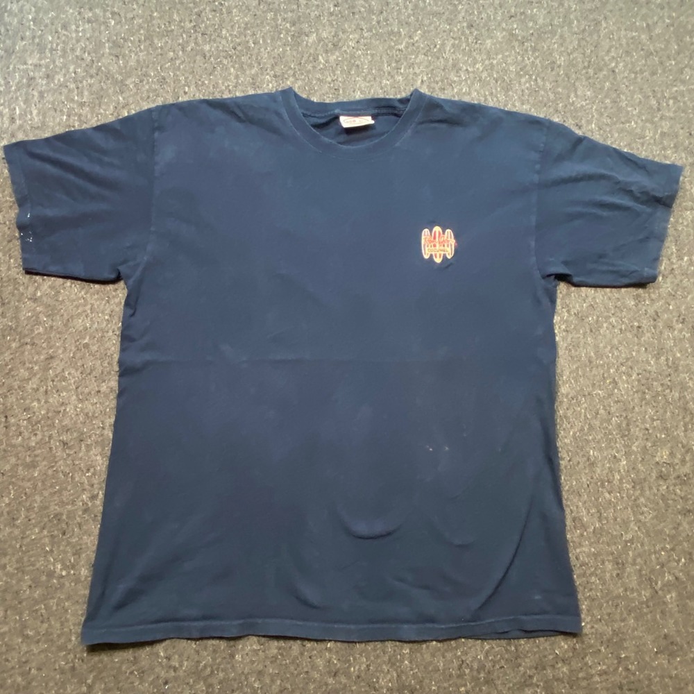 Ron Jon Surf Shop Shirt Sz XL Mens Navy Cozumel Embroidered Surfboard Skater Tee